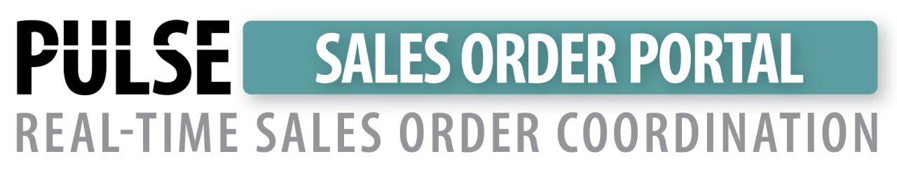 Pulse Sales Order Web Portal
